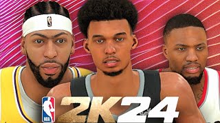 NBA 2K24 ALL NEW UPDATED FACE SCANS HAIRSTYLES INCLUDING ROOKIES CURRENT GEN [upl. by Uis189]