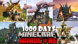 I Survived 1000 Days In Hardcore Minecraft FULL MOVIE [upl. by Witt]