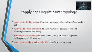 Linguistic Anthropology Unit 3 Introduction [upl. by Rochell]