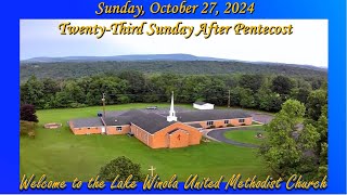 Sunday October 27 2024  TwentyThird Sunday after Pentecost [upl. by Hernando]