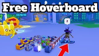 How To Get A Free Hoverboard In Pet Sim X ROBLOX [upl. by Anahcar659]