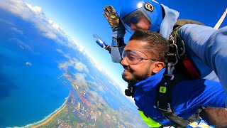 Skydiving Over Wollongong Australia  Ultimate Coastal Adventure [upl. by Ecnerret]