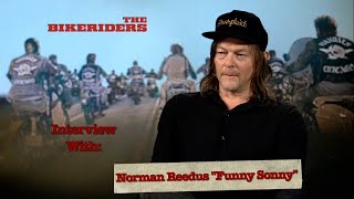 quotThe Bikeridersquot Interview with Norman Reedus quotFunny Sonnyquot [upl. by Burk558]