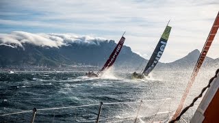 Leg 2 Start Replay  Volvo Ocean Race 201415 [upl. by Deadman]