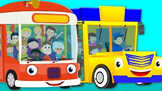 Wheels On The Bus  Nursery Rhymes For Children [upl. by Carolynn]