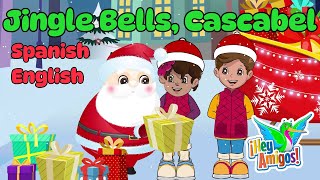 Christmas Navidad Songs in Spanish Jingle Bells Cascabel [upl. by Ylatfen]