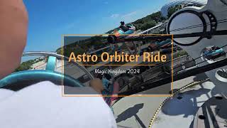 Astro Orbiter Ride In Tomorrowland  Magic Kingdom Disney 2024 [upl. by Snowman]