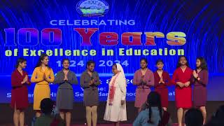 CELEBRATING 100 YEARS OF EXCELLENCE IN EDUCATION IN ST MARYS HR SEC SCHOOL GUWAHATI  DAY 1 [upl. by Nit]