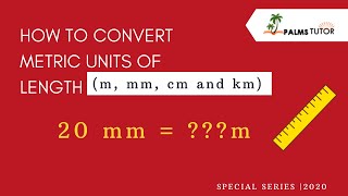 How to convert m mm cm and km basics for kids [upl. by Krutz]