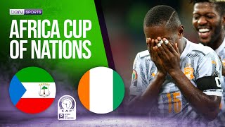 Equatorial Guinea vs Ivory Coast  AFCON 2021 HIGHLIGHTS  01122022  beIN SPORTS USA [upl. by Ettennig62]