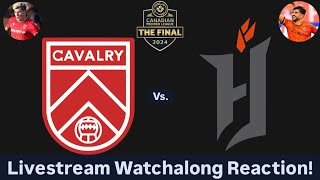 Cavalry FC Vs Forge FC 2024 Canadian Premier League Final Livestream Watchalong Reaction [upl. by Henriette]