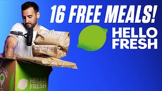 How to Get 16 Free Meals from HelloFresh 🍽️ [upl. by Leuqram]