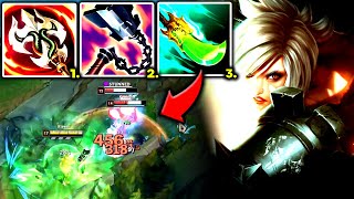 RIVEN TOP IS THE PERFECT CHAMP TO 1V9 MY 1 FAVORITE BUILD  S13 Riven TOP Gameplay Guide [upl. by Stearn737]