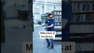 Millennials at the library [upl. by Christis]