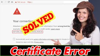 SOLVED How to Fix Certificate Error Problem 100 Working [upl. by Lativa]