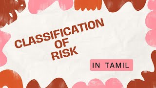 Risk and types of risk in Tamil systematic risk and unsystematic risk [upl. by Charbonnier534]