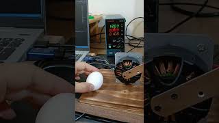 BLDC Motor FOC Control  Pinch Detection with an Egg bldcmotor stm32 programming electronics [upl. by Daugherty94]