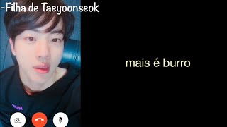 LIGAÇÃO BTS BTS E SUAS CRIAS NA AULA ONLINE [upl. by Svensen285]