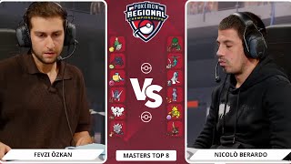 TOP 8 Fevzi Ozkan VS Nicolo Berardo  2025 Dortmund VGC Day 2 Regional Championship [upl. by Eseuqram117]