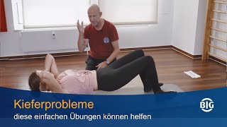 Kieferprobleme selbständig lösen  osteopathische Übung [upl. by Leelaj]