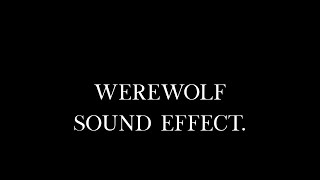 Eerie Werewolf Howling in the Dead of Night Sound Effect [upl. by Preiser117]