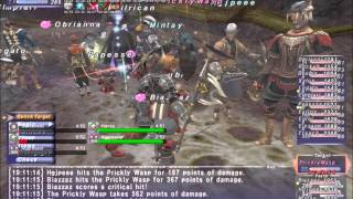 FFXI September 2014 New Event Incursion level 131 [upl. by Som982]