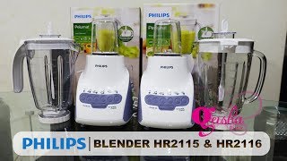 PHILIPS Blender HR2115 dan HR2116 Philips Indonesia [upl. by Ahsiam]