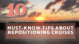 10 MustKnow Tips About Repositioning and Transatlantic Cruises [upl. by Atnauqahs]