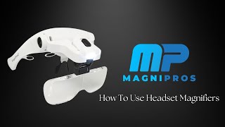 MP9892 How To Instructions Magnifier Glasses Head Set [upl. by Somerset]