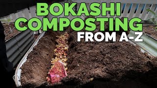 Bokashi Composting from Start to Finish DIY Bokashi Bucket [upl. by Raseda]