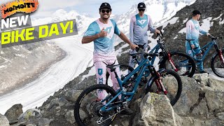 ALETSCH ENDURO WORLD CUP SHAKEDOWN AND NEW BIKES  Jack Moir [upl. by Pietje]