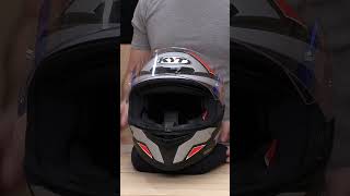 KYT TT Course Helmet Face Shield Change  SpeedAddictscom shorts [upl. by Farleigh]