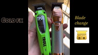 Babyliss Gold fx Blade replacement [upl. by Anaud]