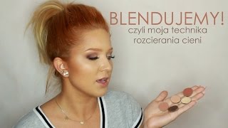 TUTORIAL Jak blendować  rozcierać cienie  Moja Metoda  kitulec [upl. by Fenn]