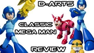 DArts Classic MEGA MAN ROCKMAN Figure Review [upl. by Bernie]