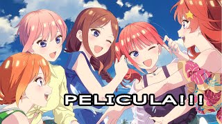 PELICULA ESTE MES  Go Toubun no Hanayome [upl. by Luehrmann177]