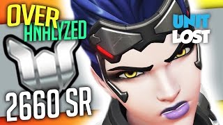 Overwatch Coaching  Widowmaker  PLATINUM 2660 SR  OverAnalyzed [upl. by Ahseenak]