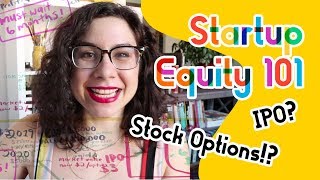 Startup Stock Options amp Equity 101 for Tech Employees [upl. by Ibmab]