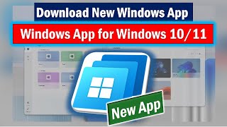 The New Windows 365 App  How to Download amp Install Windows App on PC [upl. by Tsenrae]