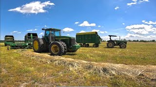 1st Day of Chopping Haylage [upl. by Basir]