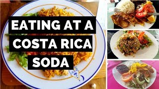 Eat at a Costa Rica Soda  360 Video [upl. by Ettenhoj]