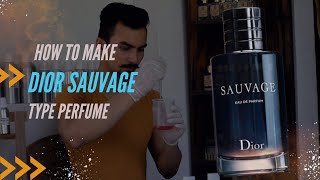 How To Make A Perfume Like Dior Sauvage  Best Fragrance Oils At Cosmos Aromatics [upl. by Tatianna257]