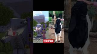 Original vs Animation  Kurban Kambing Idul Adha minecraft comedy [upl. by Nobel]