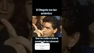 La personalidad del Diego no retrocedia de nadie maradonaeterno maradona diegomaradona [upl. by Lonergan808]