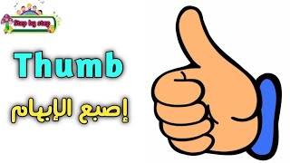 نطق كلمة Thumb إصبع الإبهام 🗣️ How to pronounce thumb 🗣️ إزايتنطقهاصح ✔️🗣️ [upl. by Gonagle]