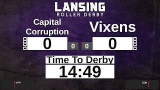 Lansing Roller Derby  Capital Corruption vs Vixens  March 9th 2024 [upl. by Durst291]