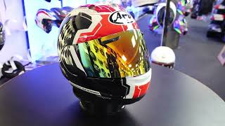 Arai RX7V Evo JR 65 Helmet Red [upl. by Norwood]