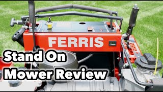 Ferris Stand On Mower Review GCI Turf MowDown ShowDown [upl. by Neelyam275]