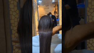 ✂️Hair 🛑 straightening 🛑 process ✂️ product of schwarzkopf plz like and comment [upl. by Lain821]