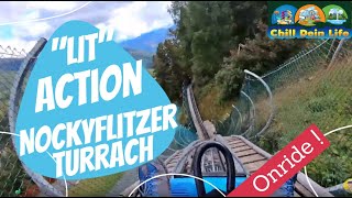 Onride Nocky Flitzer Mountain Coaster  4K POV 60fps  Turracher Höhe AT [upl. by Otte]